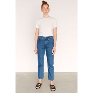 IMOGENE + WILLIE Blue Sophie Straight Denim Pants Jeans  Women's Size 29